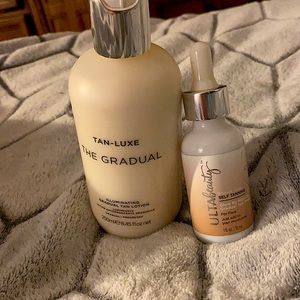 Illuminating gradual tan lotion